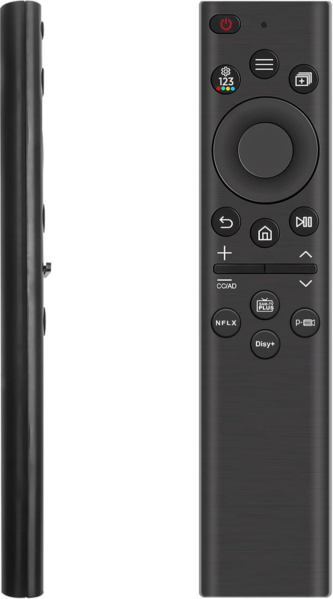 afstandsbediening BN59-01385A, compatibel met alle Samsung tv's: LED, QLED, UHD, SUHD, HDR, LCD, Smart TV's, Disney+, Prime Video, Netflix en Samsung TV Plus