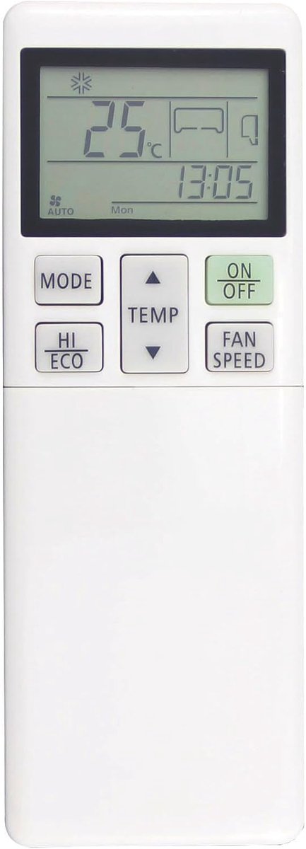 Afstandsbediening Vervanging voor Mitsubishi Airconditioner SRF50ZMXA-S SRF35ZMXA-S SRF25ZMXA-S SRF50ZSX-W SRF25ZS-W SRC25ZS-W2 SRF35ZS-W SRC35ZS-W2 SRC50ZSX-W2 SRC50ZSX-W2 SRF35ZS-W