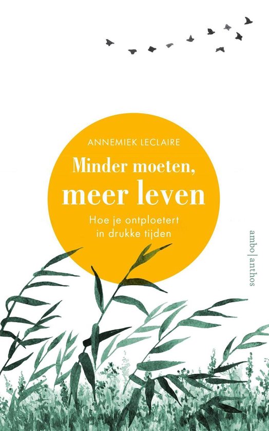 Minder moeten, meer leven - cover