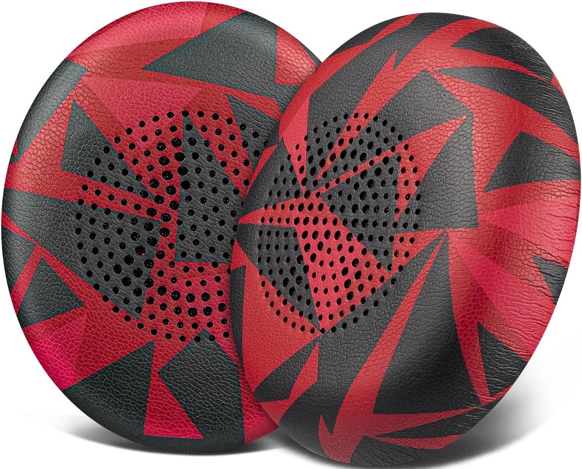 Vervangende Oorkussens voor Jabra Evolve2 65 en Evolve2 40, Comfortabele Earpads van Zacht Kunstleer voor Draadloze Hoofdtelefoons