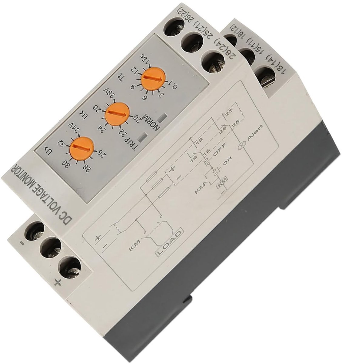 Overvoltage en Undervoltage Bewakingsrelais voor DC24V Toepassingen met Betrouwbare Bescherming