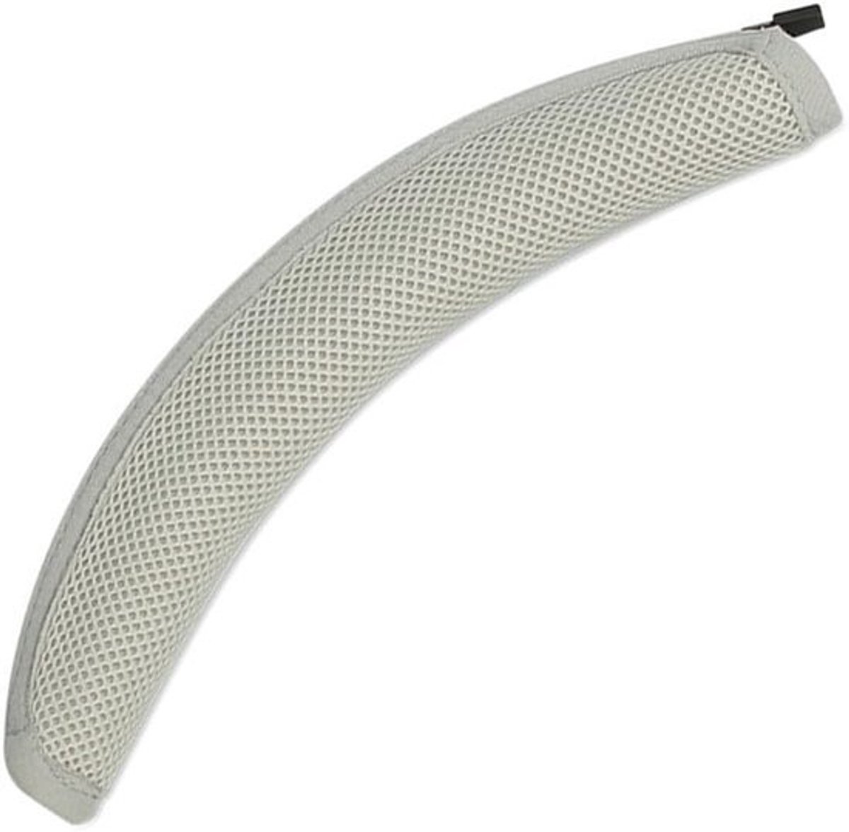 Hoofdbandhoes - Bescherming voor hoofdtelefoon - Voorkomt krassen - Eenvoudige ritssluiting - 10 x 4 x 1 cm - Zilver