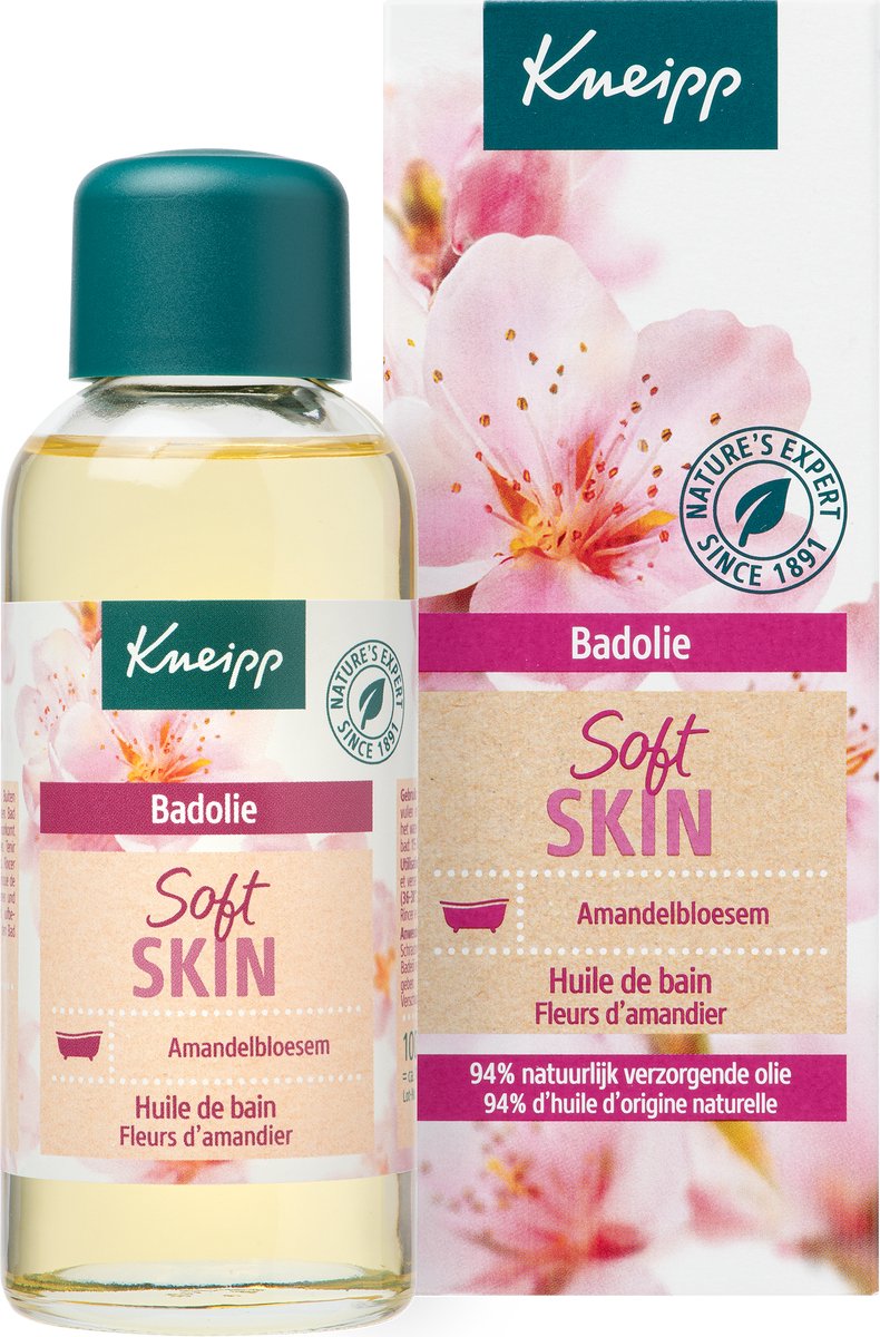 Bol.com Kneipp Soft Skin - Badolie - Amandelbloesem - Droge en gevoelige huid - 100 ml aanbieding