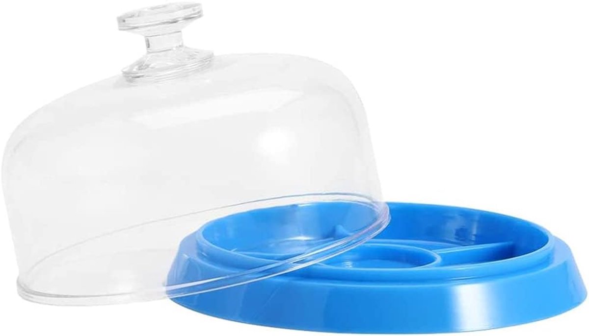 Opbergbak horlogemotoren met stofkap - plastic - vochtwerend - ideaal voor horlogemaker - ShopVlot