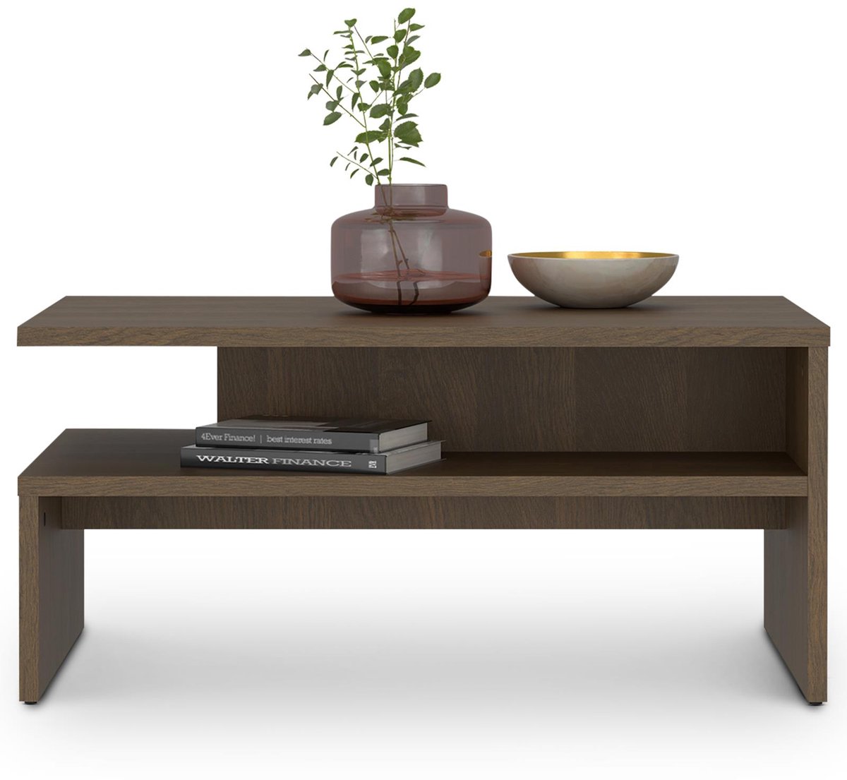 IDIMEX Salontafel PAULINA 90 x 60 cm - Dunin-eik bruin