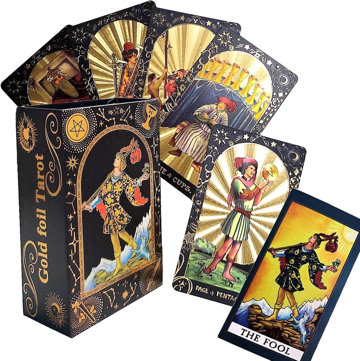 Draagbare Tarotkaarten Set - Voor Beginners - Inclusief Handleiding