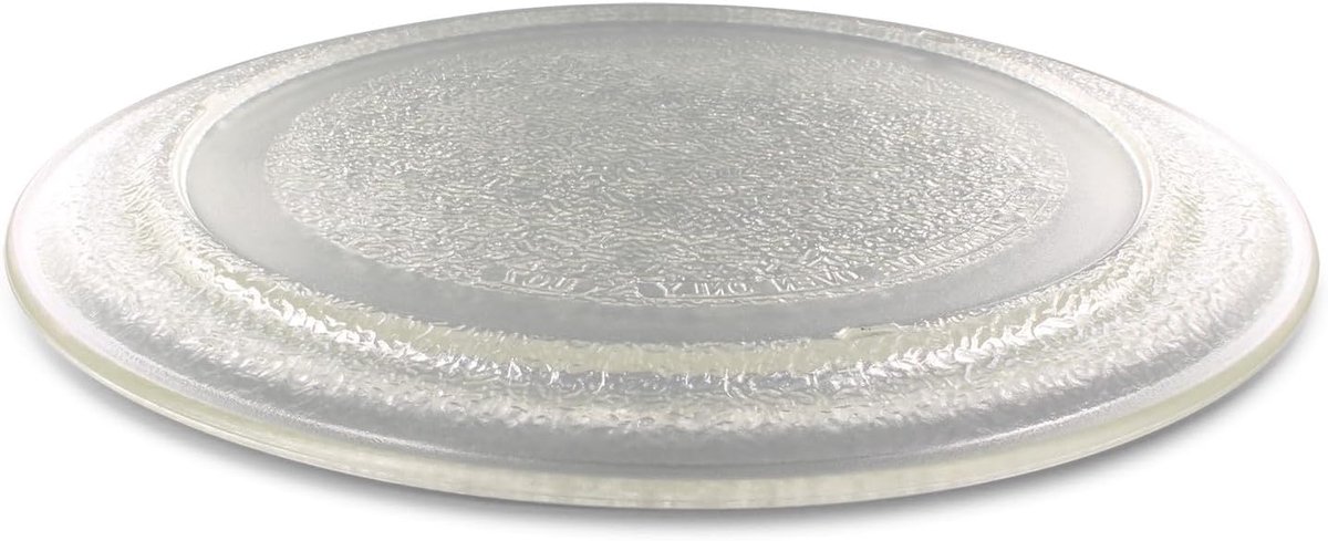 Rotating Platter Microwave Plate, Glass Plate, Diameter 245 mm, Round, Universal, for Microwave - ShopVlot
