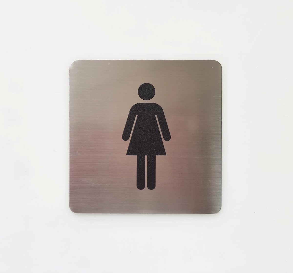 Aluminium sticker 100 mm - 0.6 mm dik - duidelijk rookverbod - eenvoudig te installeren - ShopVlot