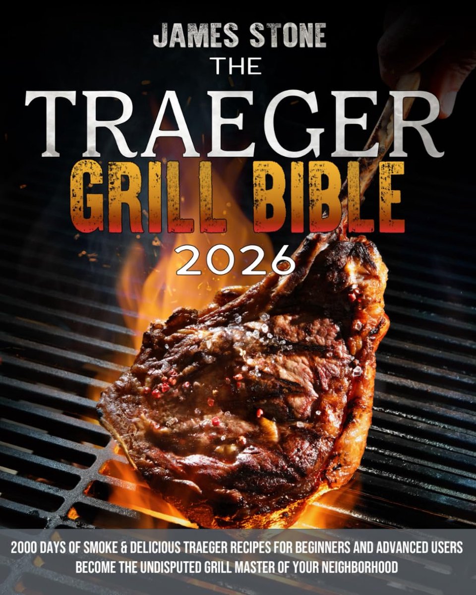 The Traeger Grill Bible: 2000 Days of Smoke & Delicious Traeger Recipes for Beginners and Advanced Users - ShopVlot