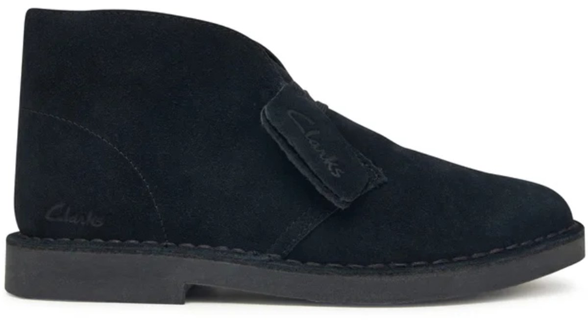CLARKS Desert Bt Evo. Dames Veterschoenen - Dark Sand Suede