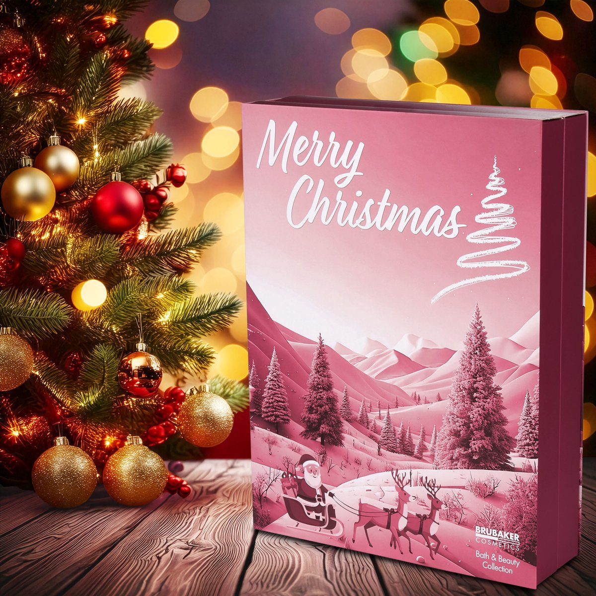 BRUBAKER XXL Beauty Adventskalender 2026 - Roze - 24 verrassingen – foto 3