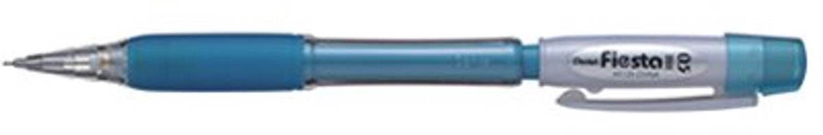 Pentel drukpotlood Fiesta II AX125, 0,5 mm, lichtblauw, inclusief 2 stiften