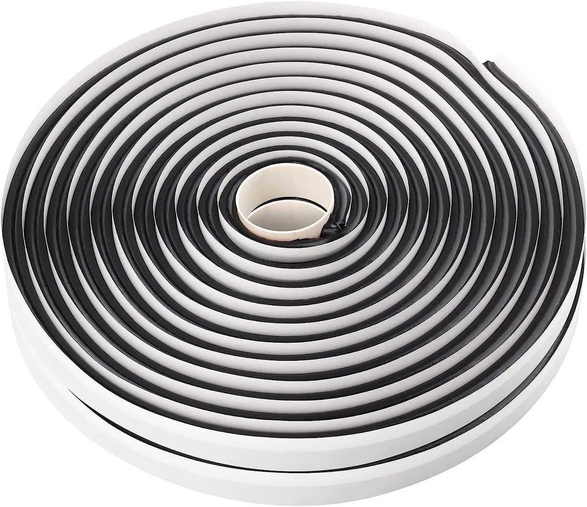 Butyl Ronde Koord 9mm x 5 Meter, 2 Stuks Rubber Luchtdichte Waterdichte Sealtape voor Auto, Raam, Deur en Huishoudelijke Apparaten