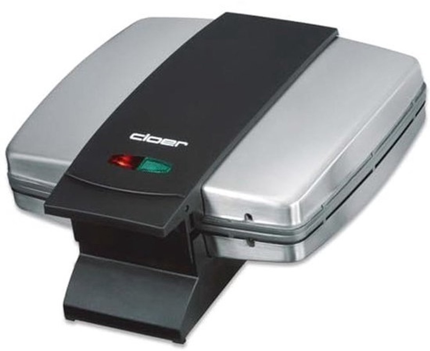 Sandwichmaker voor 2 broodjes - 930 W - Schelpvorm met indicatielampje en ronde kabelopwinding