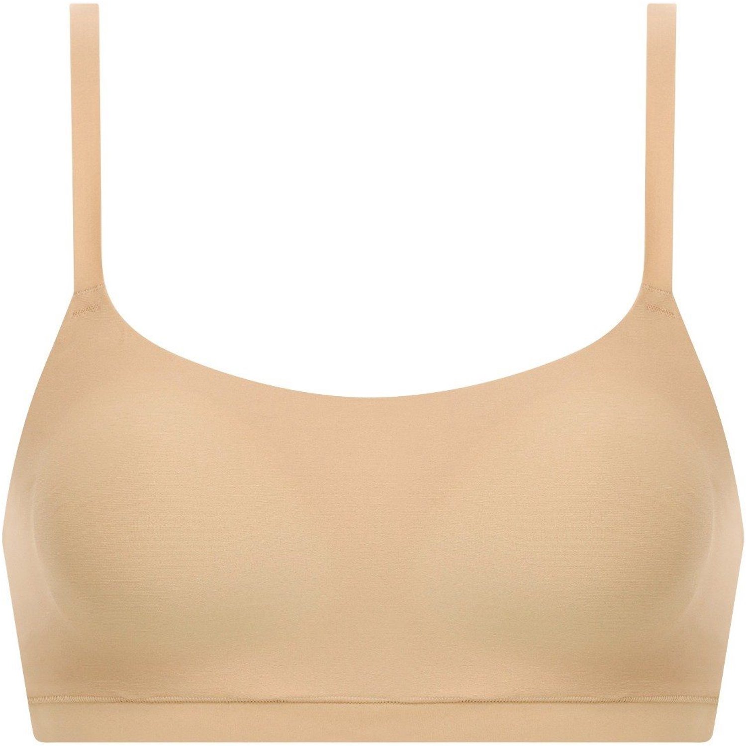 Chantelle SoftStretch - Voorgevormde Bralette - verstelbare bandjes - naadloos - onzichtbaar - NUDE