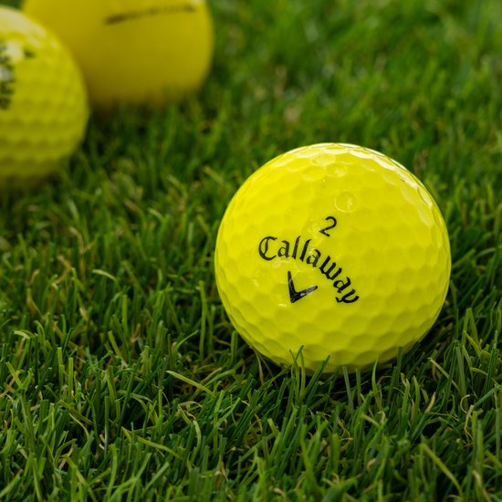 Kleurmix geel - Lakeballs - 200 gebruikte golfballen — afbeelding 4