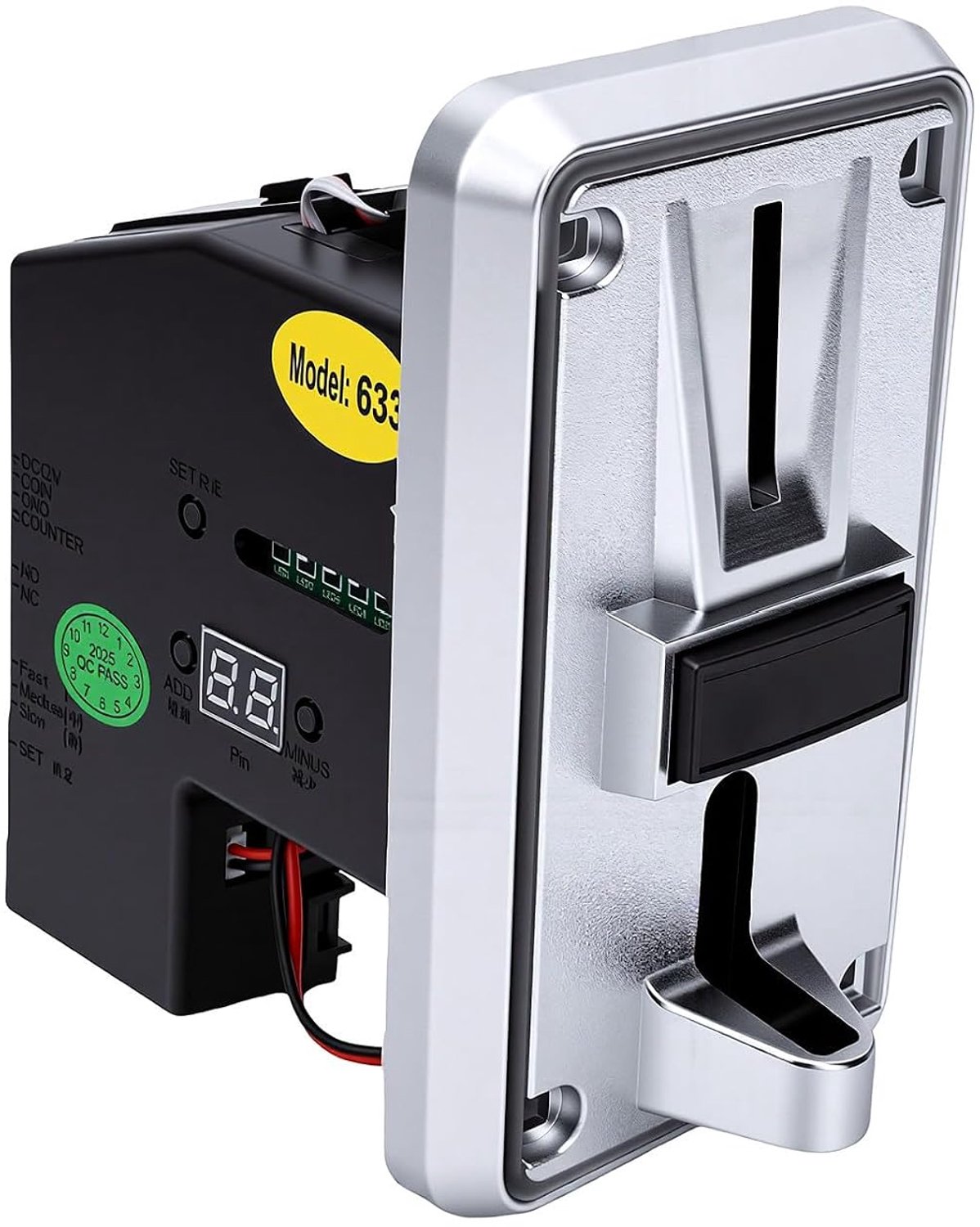 Goshyda CPU Multi Munt Acceptor Selector, 6 Munttypen