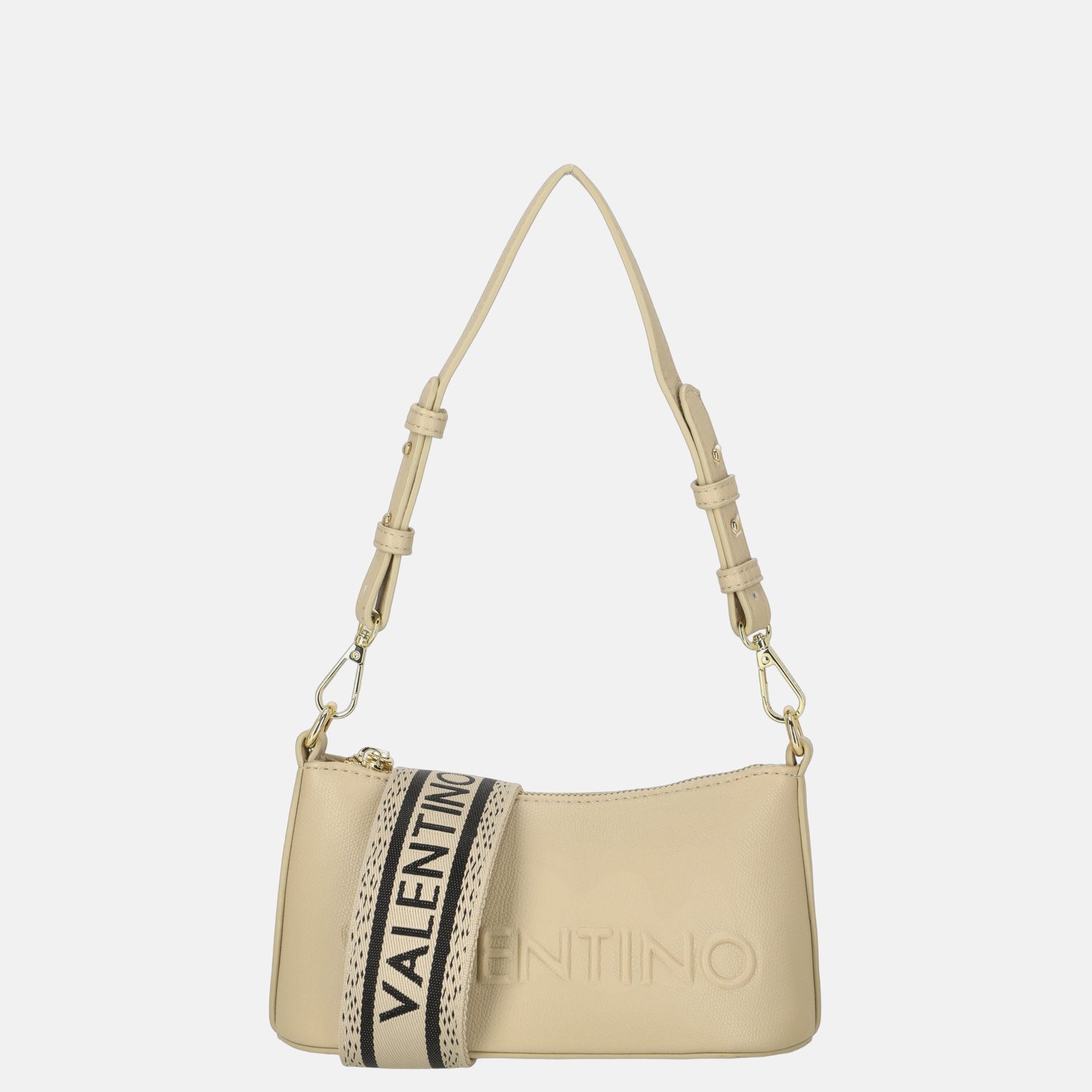 Valentino Bianka Schoudertas beige