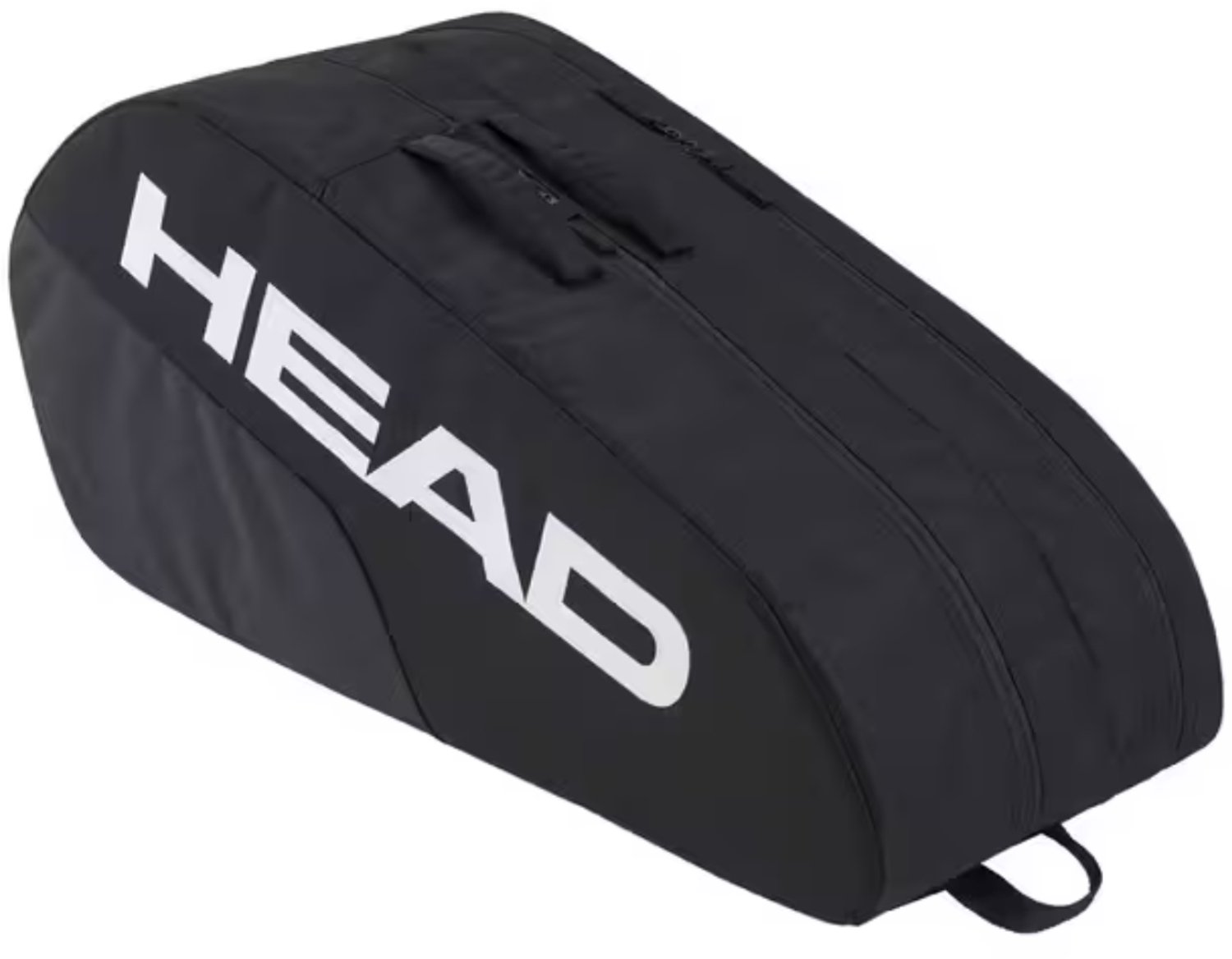 HEAD Base Padel Tas – Padeltas voor 3 Rackets – 2 Compartimenten – – Unisex – Comfortabele Draagband – Ruimte voor Accessoires Padel Racket Bag Unisex Zwart