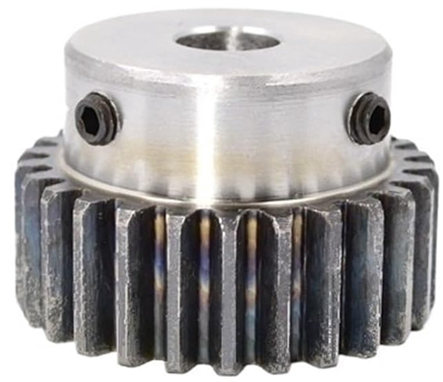 1 stuk 2 module tandwielen 25T boring 8/10/12/14/15/16/18/20/22/24/25mm koolstofstalen baas tandwielmotor rondsel voor CNC-apparatuur(25T Bore 10mm)