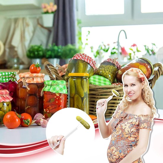 4 stuks Pickle Picker Flexibele roestvrijstalen klauwen Olijf Peper Grabber Fruitplukker Augurk Vork Kit voor keuken Restaurant Voedsel serveren — afbeelding 3