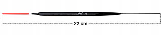 Shark Balsa Dobber 1.5g - 22cm, Perfect Hunter, Gemaakt in Polen — afbeelding 2