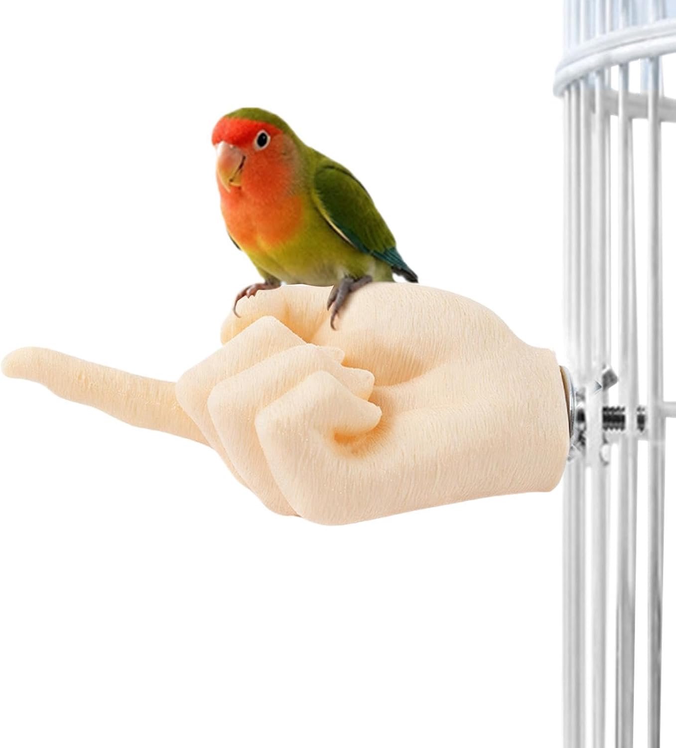 Vogelzitstokken voor kooi bijtbestendige interactieve dierbenodigdheden