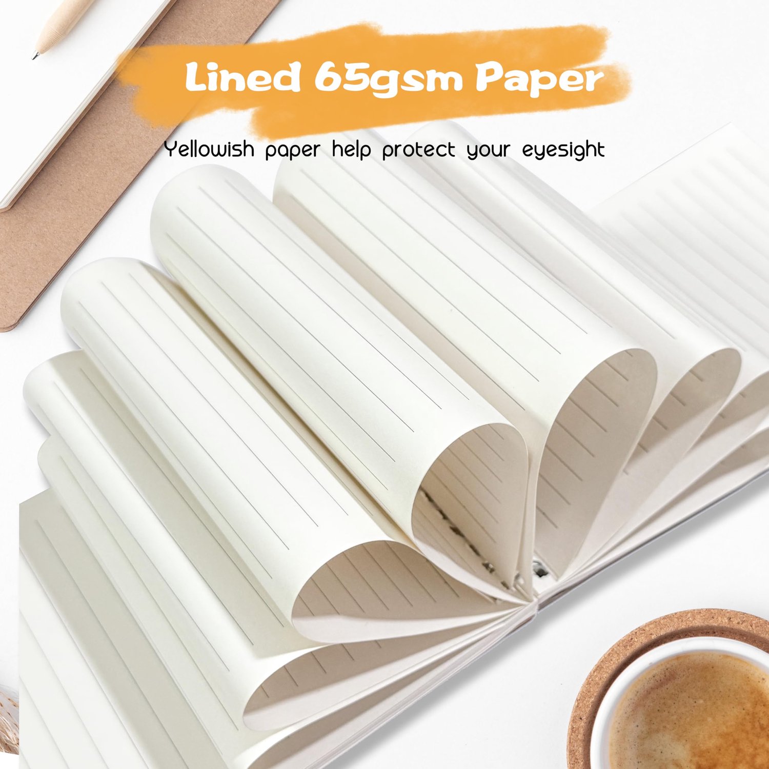 OSIMIG 24 stuks A5 spiraal notitieboeken bulk met Kraft Cover, 8x5,5 inch gevoerd papier reisdagboek notitieboeken - ShopVlot