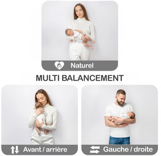 BEBE2LUXE EMY Elektrische Babyschommel en Wipstoel, 360° draaibaar, Bluetooth, afstandsbediening, 5 snelheden, tot 9 kg (beige) — afbeelding 4