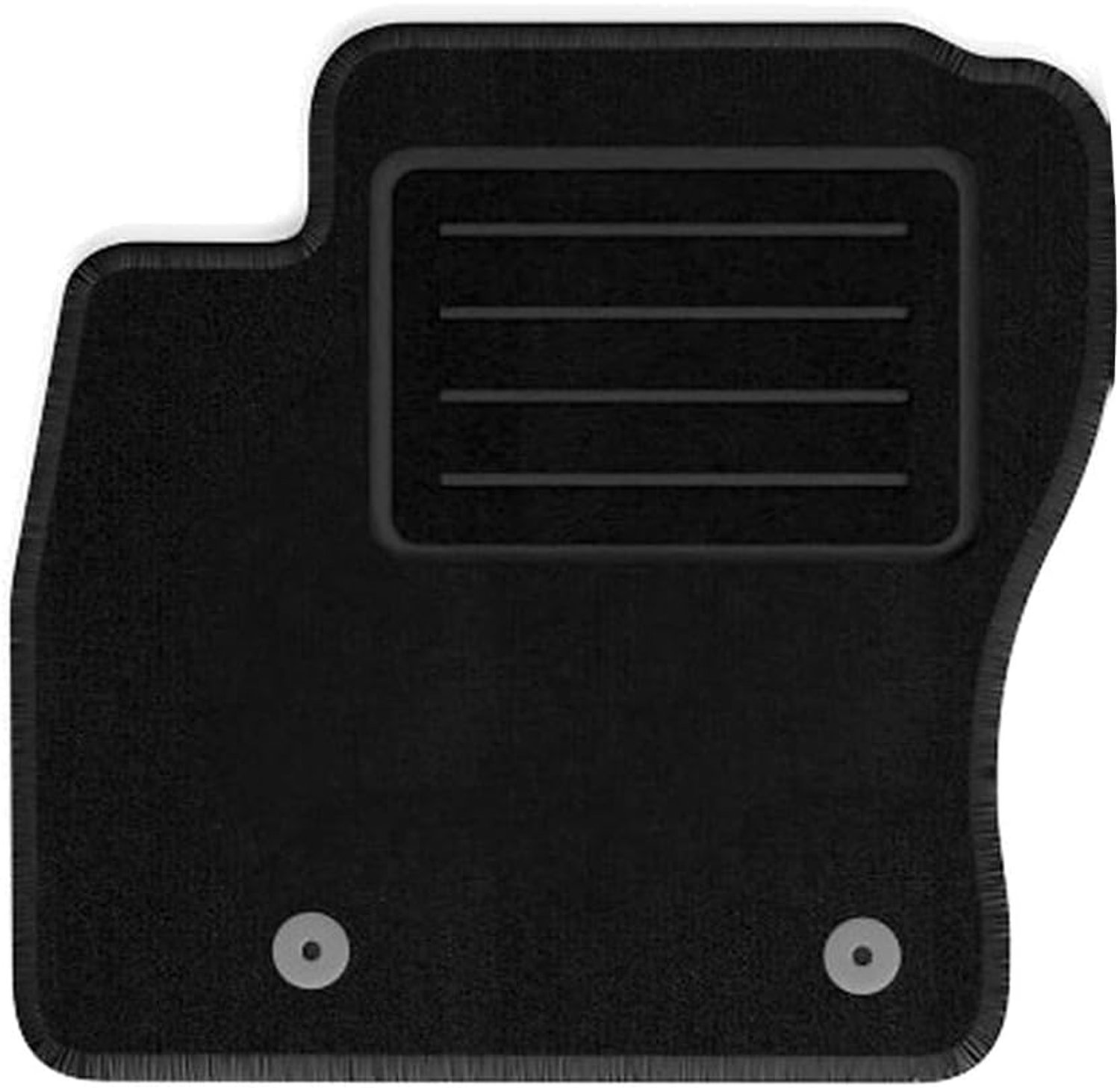 Mats4all Bestuurdersmat linksvoor voor Ford Focus 2005-2011 | Naaldvilt | antislip