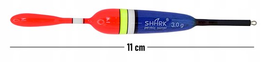 SHARK Doorvoersslobber Balsa 3,0g / 11cm - Topkwaliteit — afbeelding 4