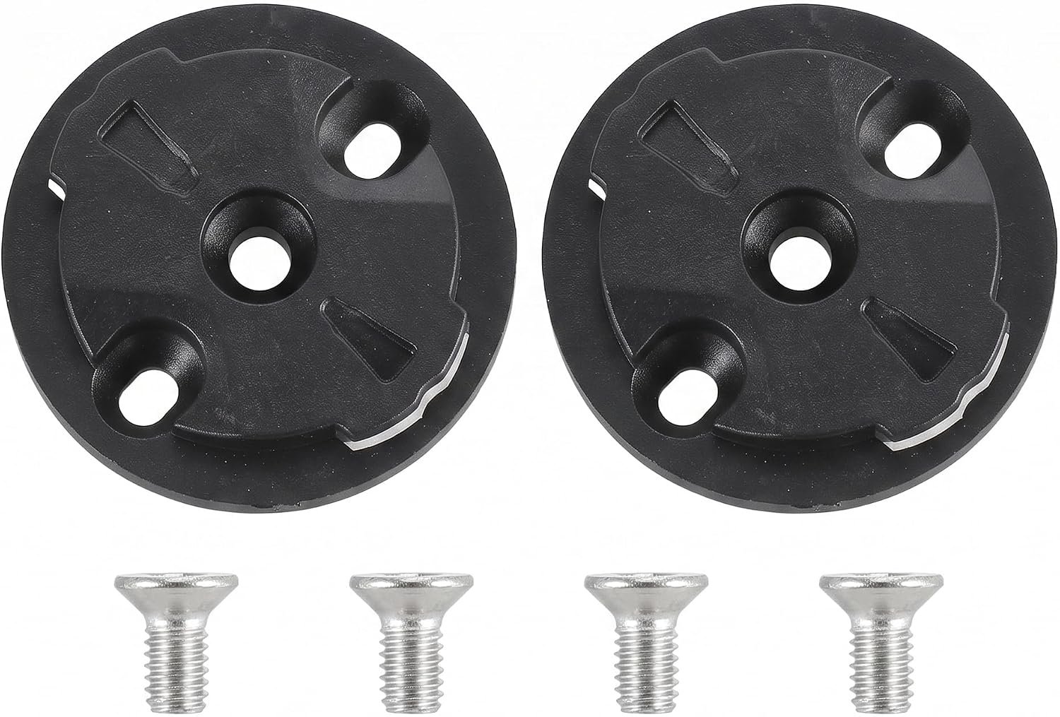 Set van 2 Fietscomputer Adapter Bases voor Garmin, Inclusief 2 Schroeven