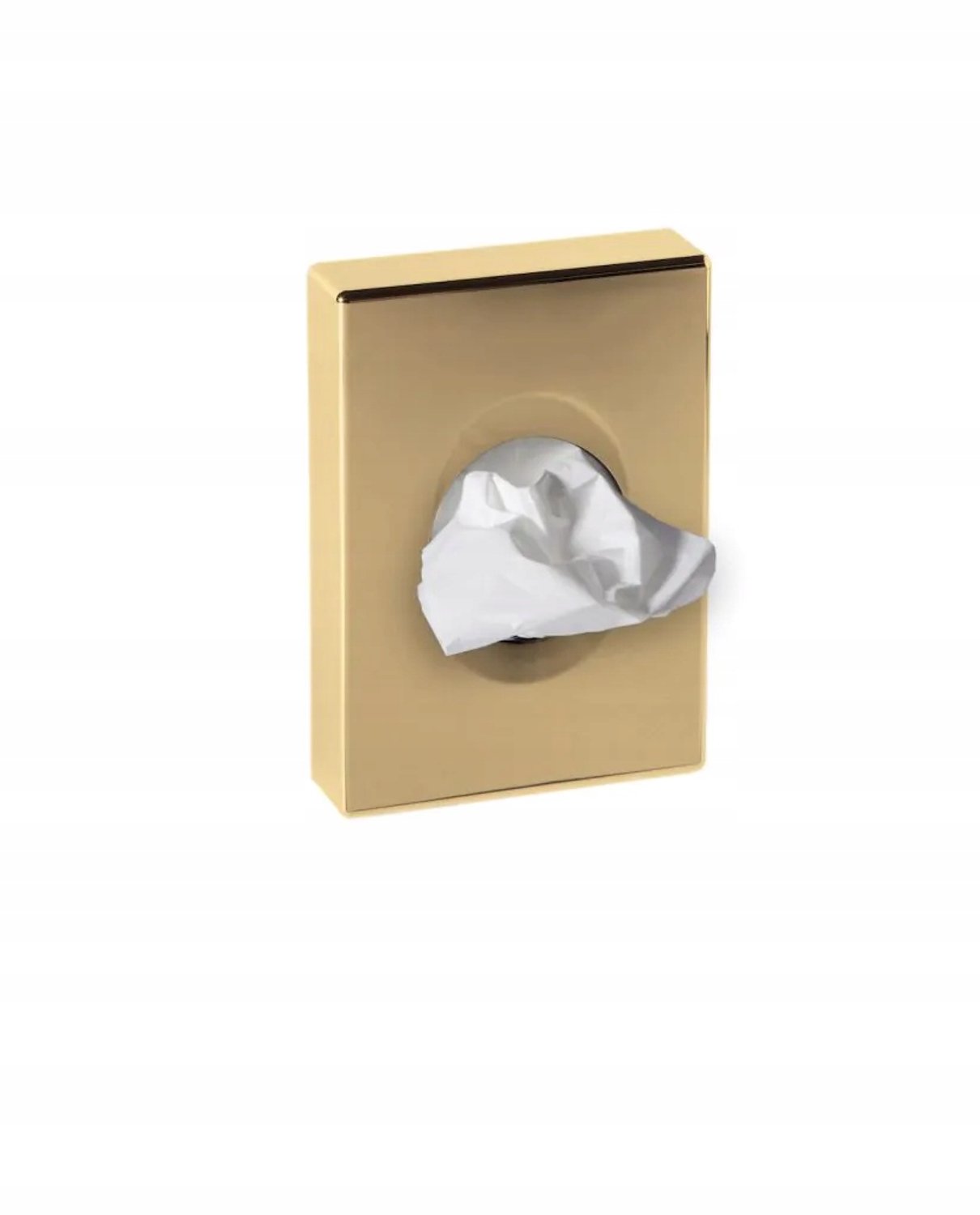 Stella Dispenser voor Hygiënezakjes - ABS Goud Glans
