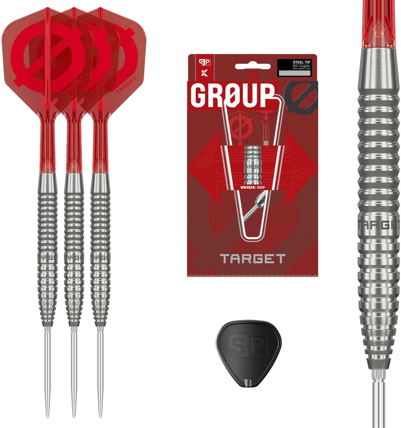 Target Group O 02 Swiss Point 50% - Dartpijlen