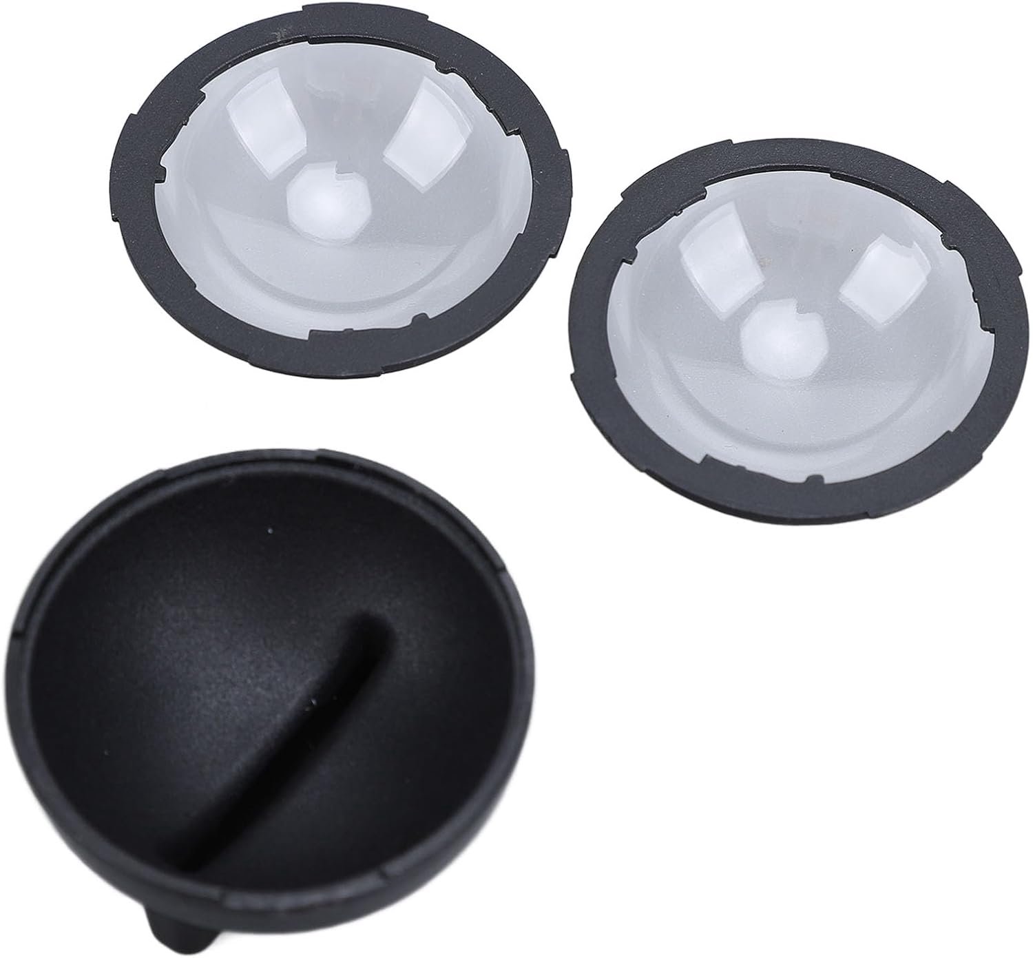 Beschermende Lensdopset voor X4-actiecamera met Breed Gezichtsveld, voor actiesportliefhebbers. Materiaal: Gehard Glas, Kunststof
