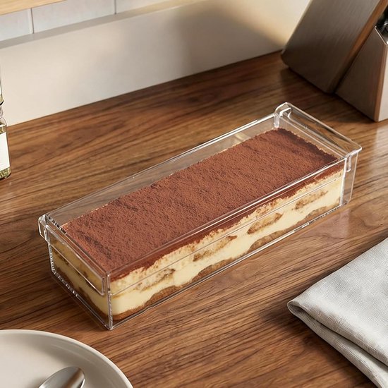 Food Grade Acryl Cake Box, Herbruikbare Mousse Mold & Pastry Case — afbeelding 4