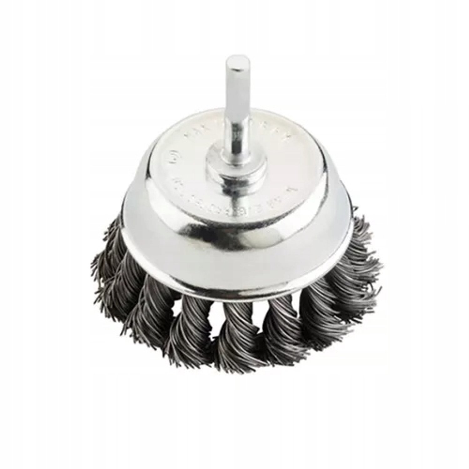 Verkatto Staalborstel met Schacht 50mm, Gedraaid Draad