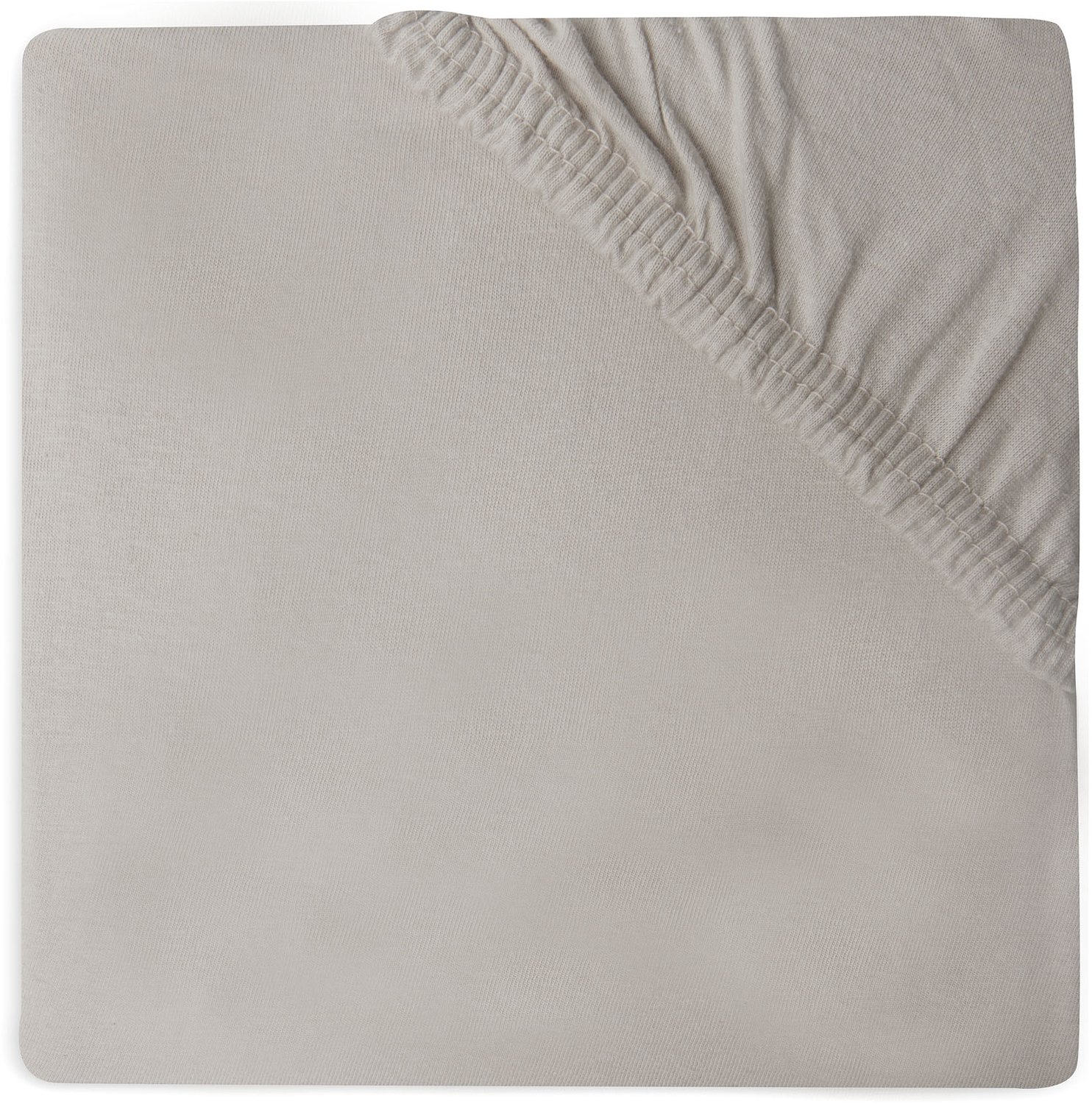 Bol.com Jollein Hoeslaken Jersey 40/50x80/90cm Nougat aanbieding