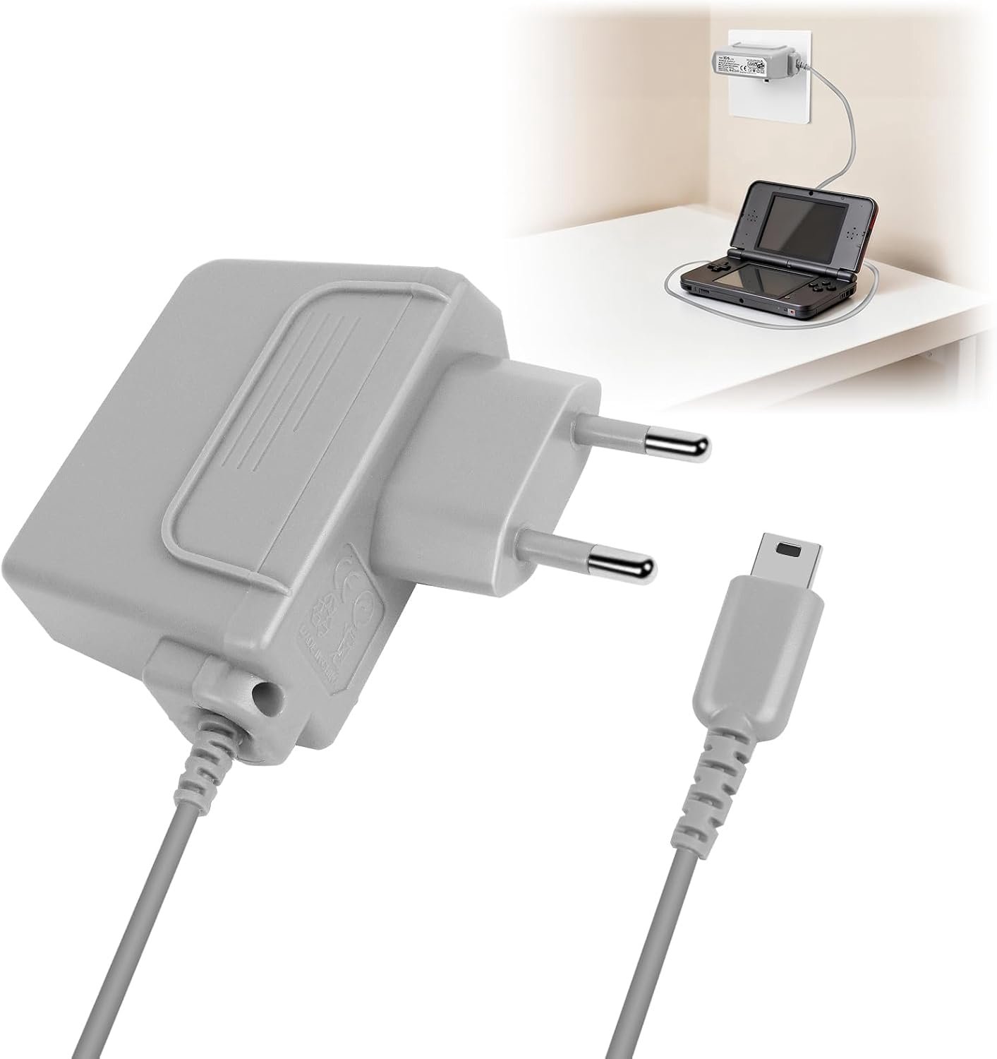 5.2V 450mA charger compatible with DS Lite/NDSL (not for DS) - ShopVlot
