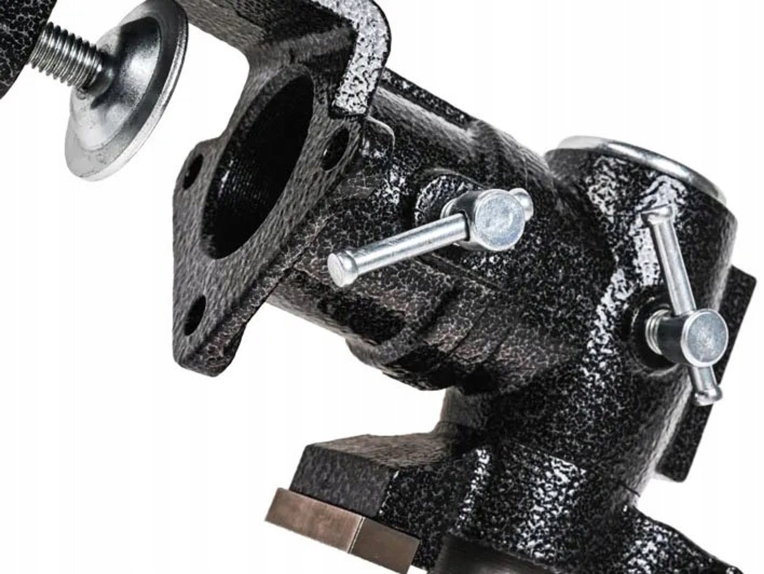 Draaibaar Modelbouwbank Grijper 65mm Blauw - Precisie Werk