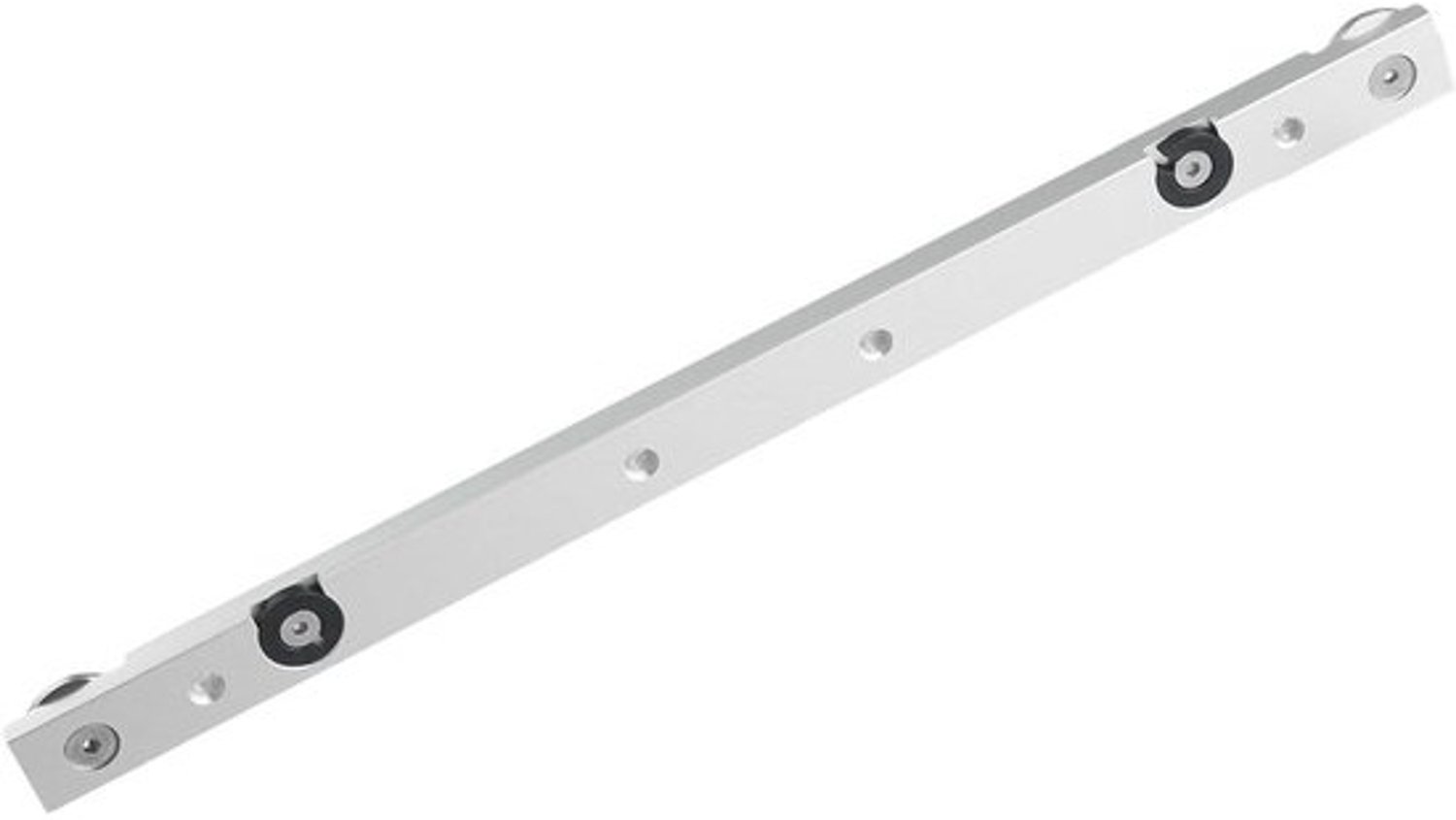 Aluminium T-track - Verstekspoor - Schuifregelaar - Precisiegereedschap voor houtbewerking - Lichtgewicht - Draagbaar - 300 mm - Zilver