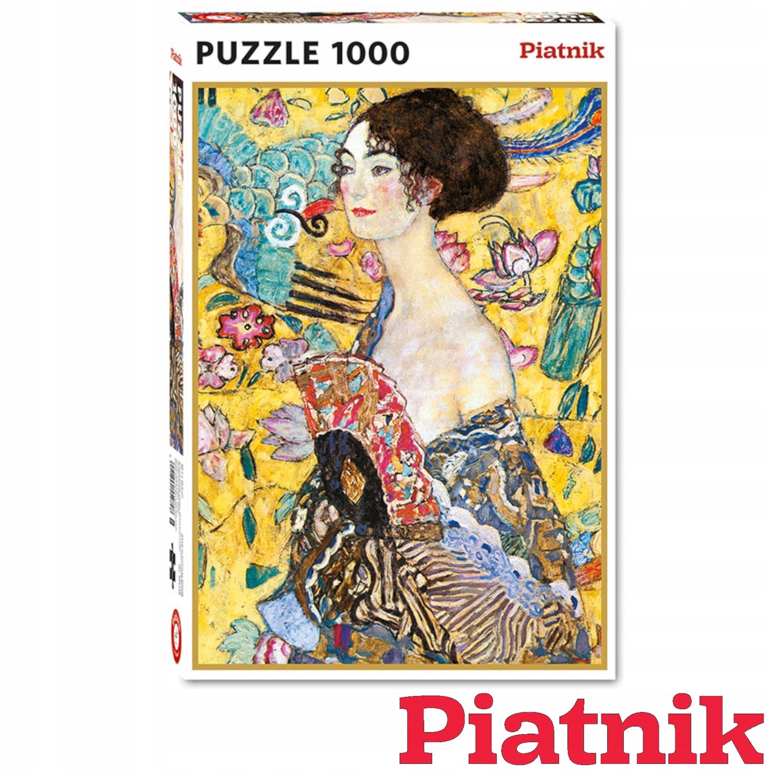 Piatnik 1000 Stuk Puzzel: Dame met Waaiertje - Voor Jong en Oud