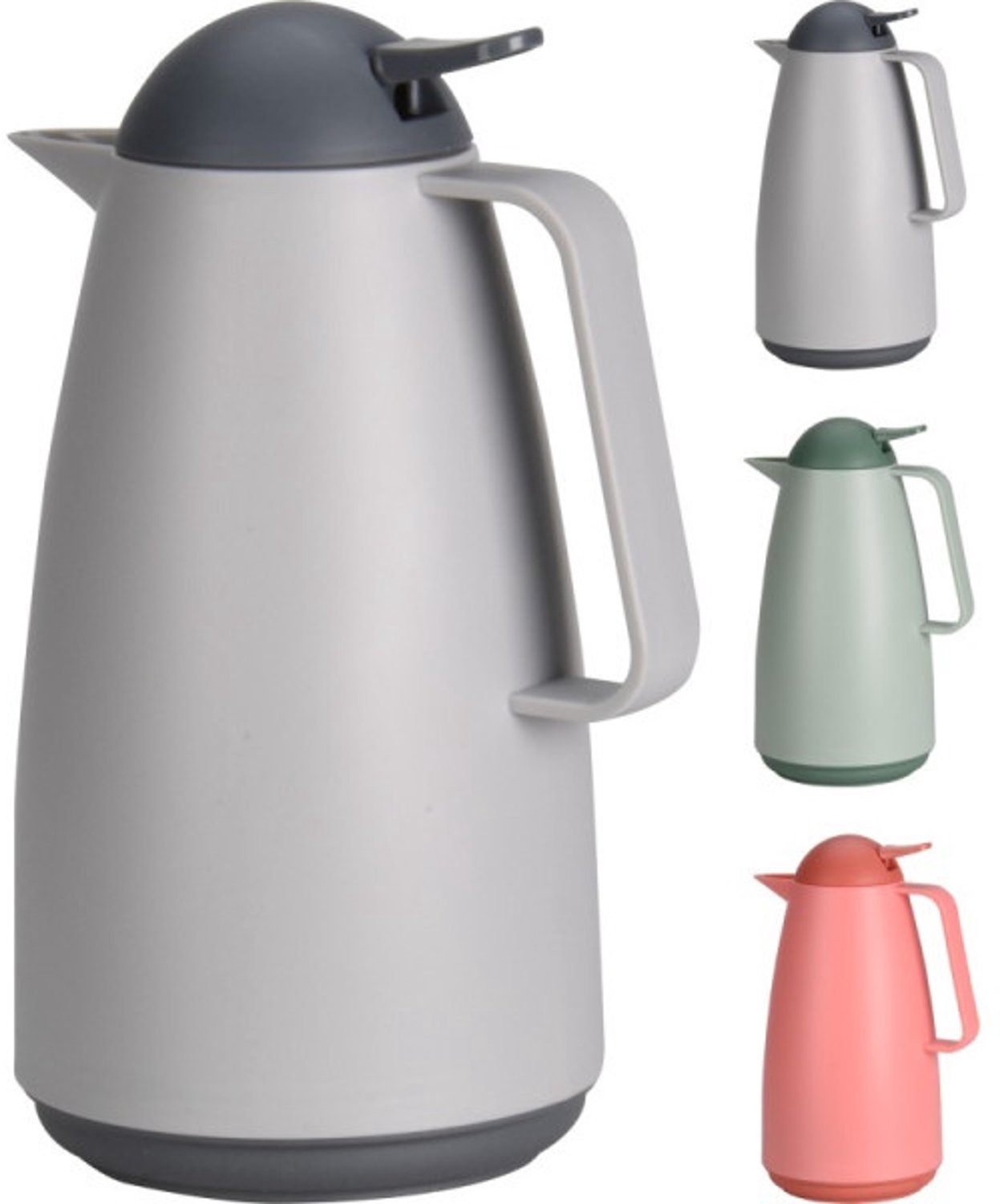 Excellent Houseware Thermos Kan 1L - Houdt Drankjes Warm/Koud