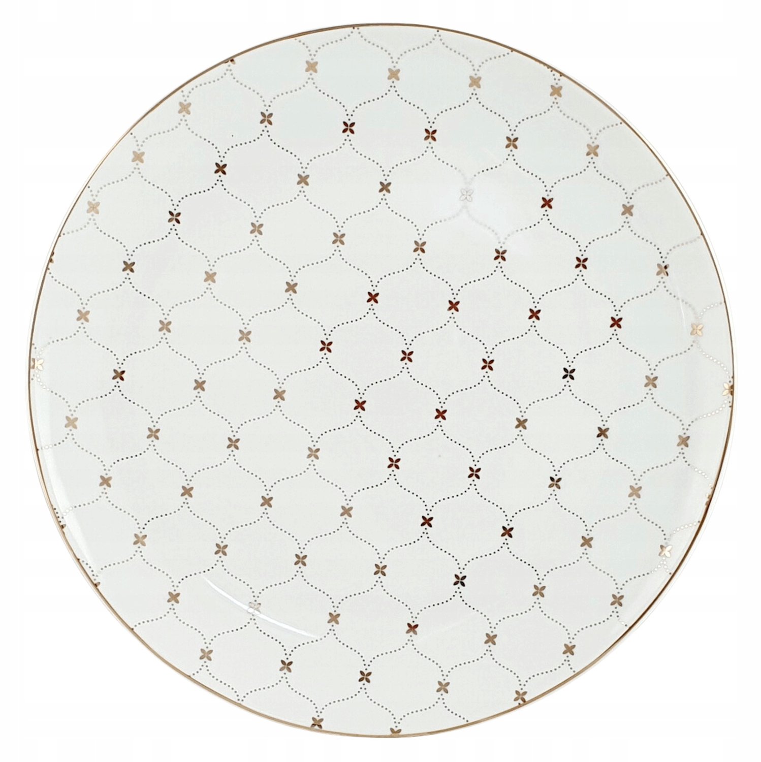Porseleinen Bord Plat 27,5 cm Wit Bogucice