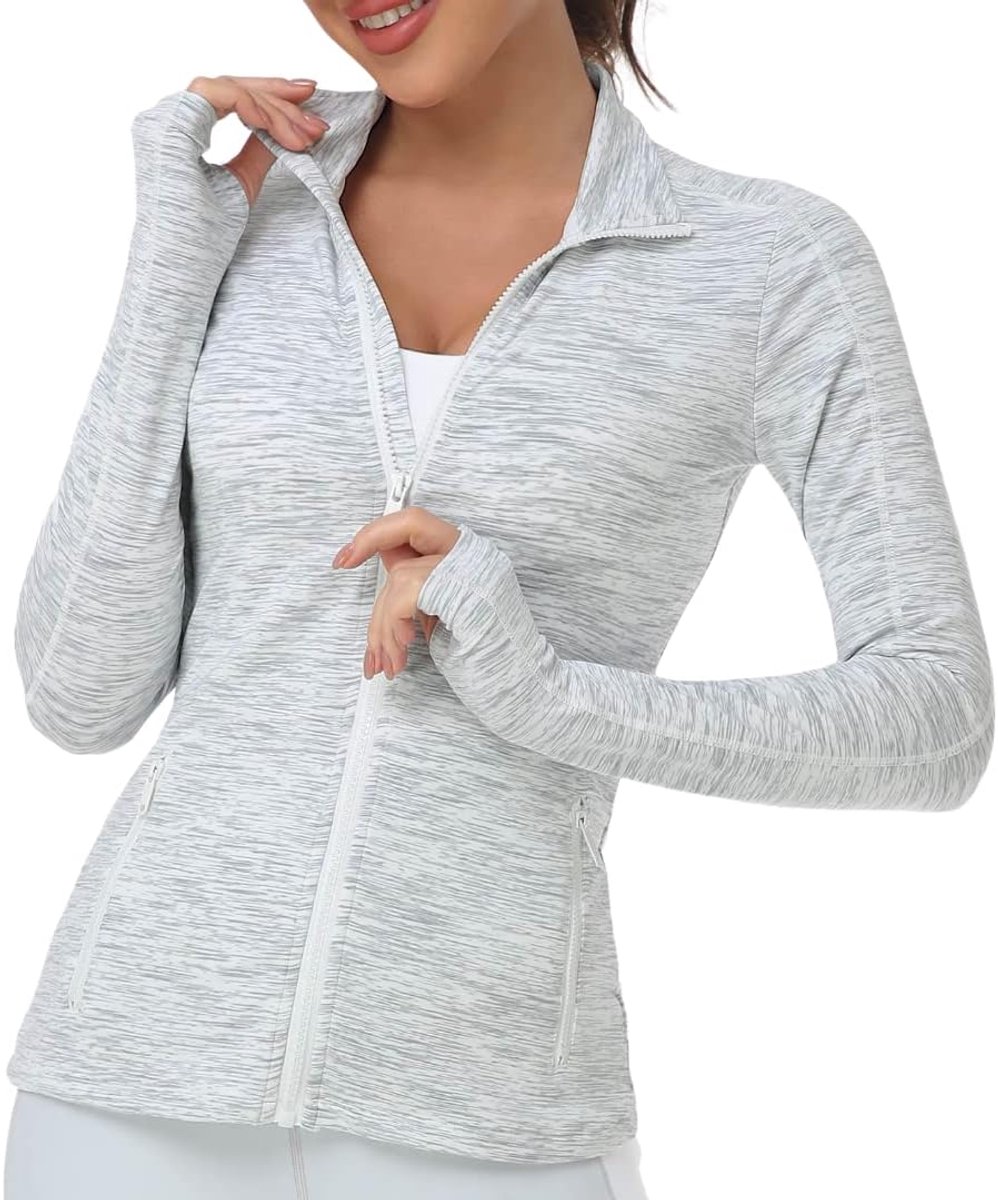 Sportieve yoga- en vrijetijdsjas voor dames, ademend, sneldrogend en met uv-bescherming, lichte en comfortabele korte jas voor outdooractiviteiten en hardlopen