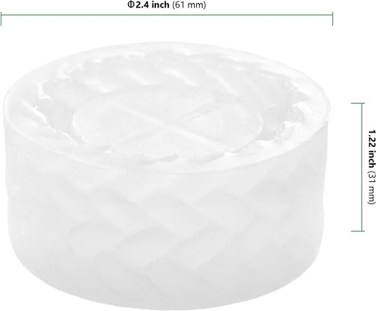 Kaarsenhouder, 8 stuks, 6,1 x 3,1 cm, gietvorm, siliconen kaarsenhouder, kaarsenhouder, siliconen vorm voor beton, doe-het-zelf, kunst — afbeelding 2