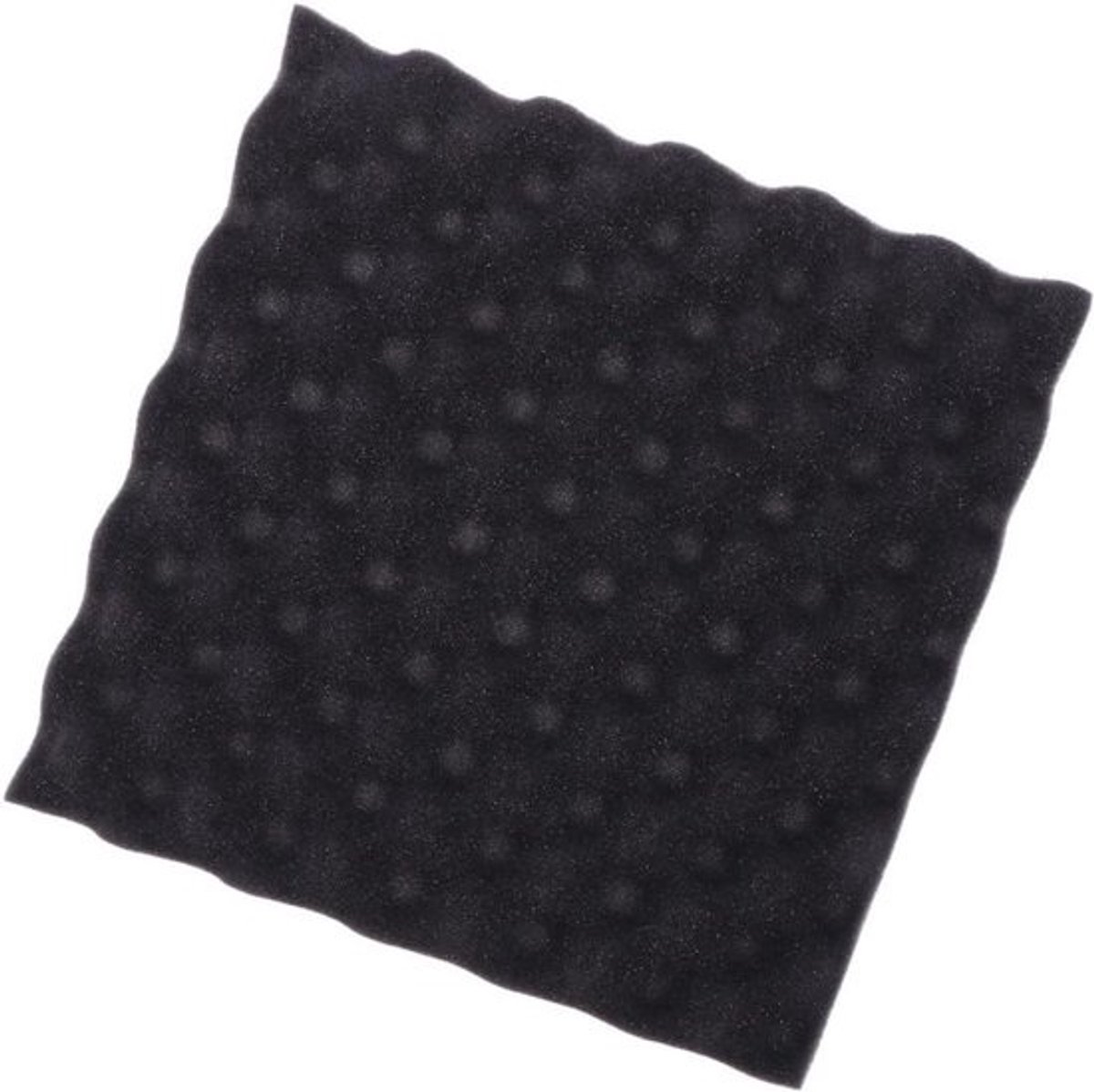 Geluidsabsorberende Panelen - Geluidsisolatie Platen - Geluidsverbetering Thuis - Zelfklevend Katoen - 50 x 50 x 3.3 cm - Zwart