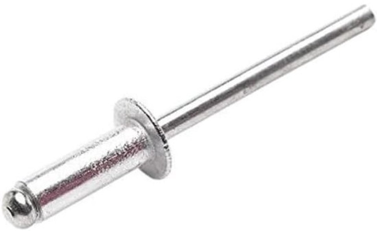 Blindklinknagels - Klinknagels Metaal - Bevestigen Materialen - Niet-stalen Constructie - 4.8x10mm - Wit