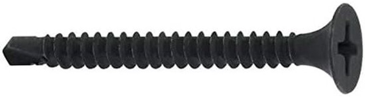 Zelfborende schroeven 45mm 500 stuks voor gipskarton en metaalprofielen montage