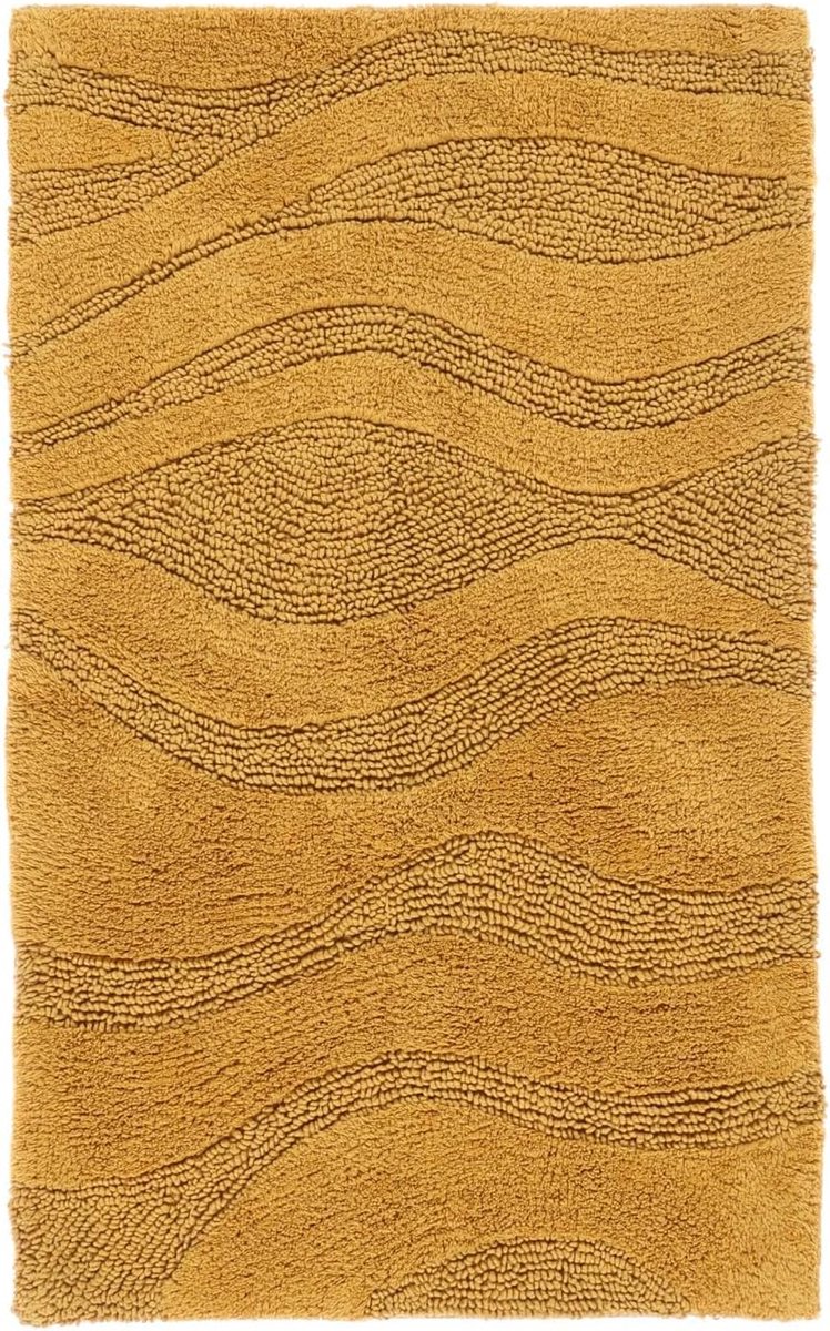 Breeze Badmat, Rechthoekig, 50 x 80 cm, Geel
